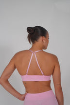 Aire sculpt sports bra - rosé
