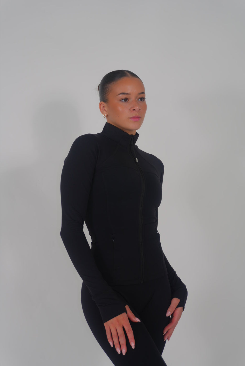 Aire sculpt Jacket - caviar