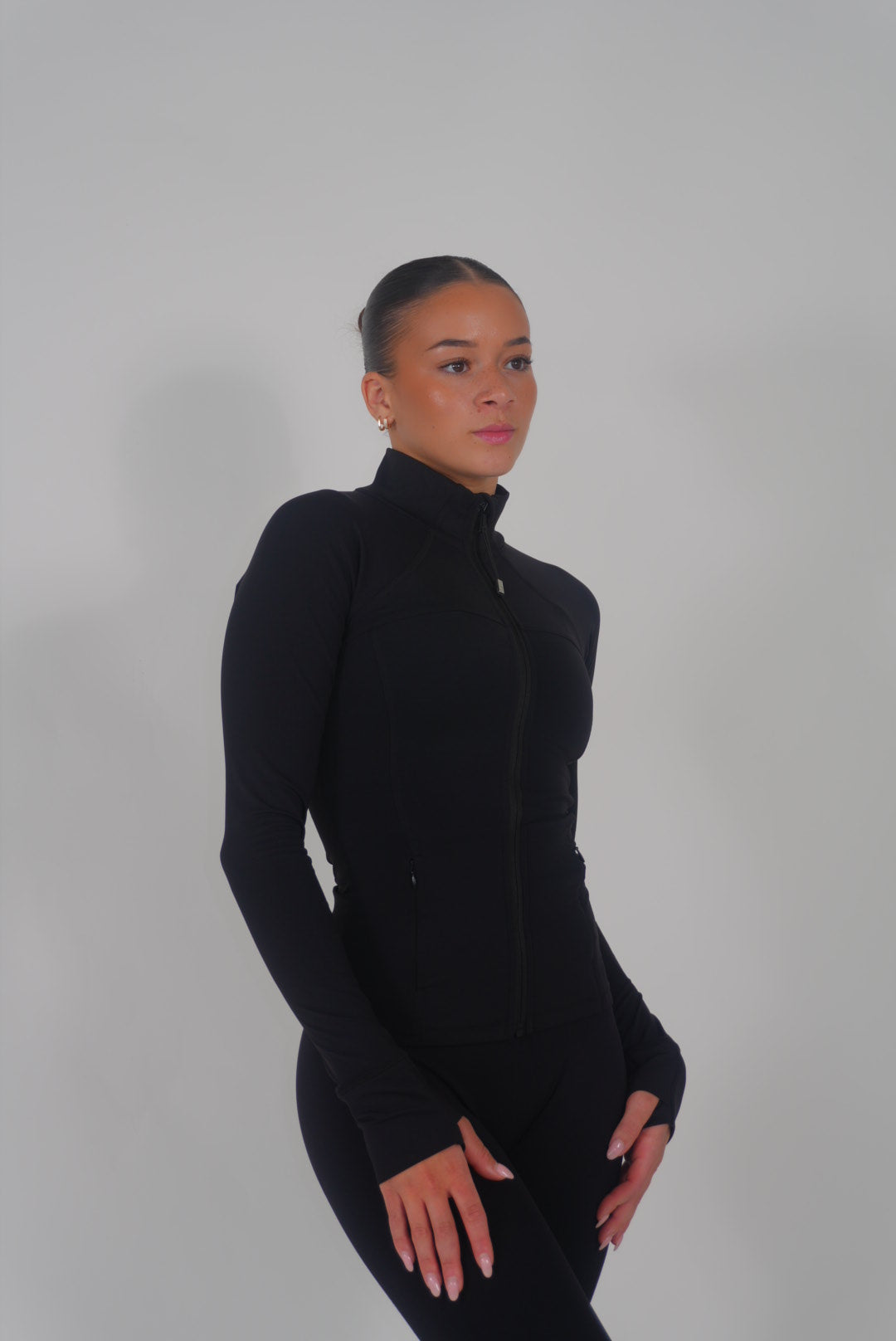 Aire sculpt Jacket - caviar