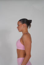 Aire sculpt sports bra - rosé