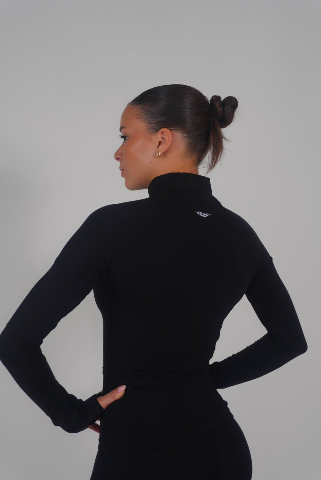 Aire sculpt Jacket - caviar