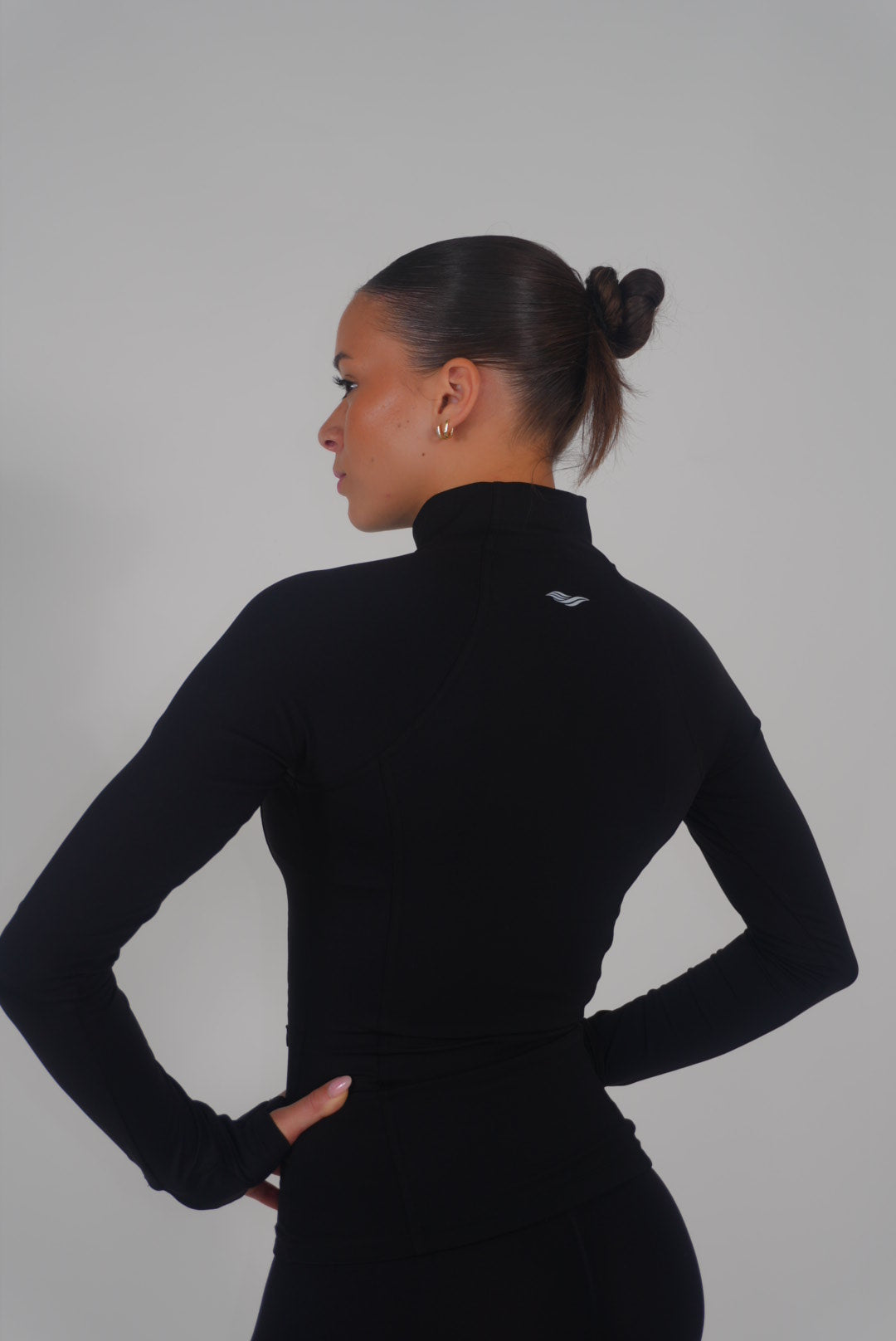 Aire sculpt Jacket - caviar