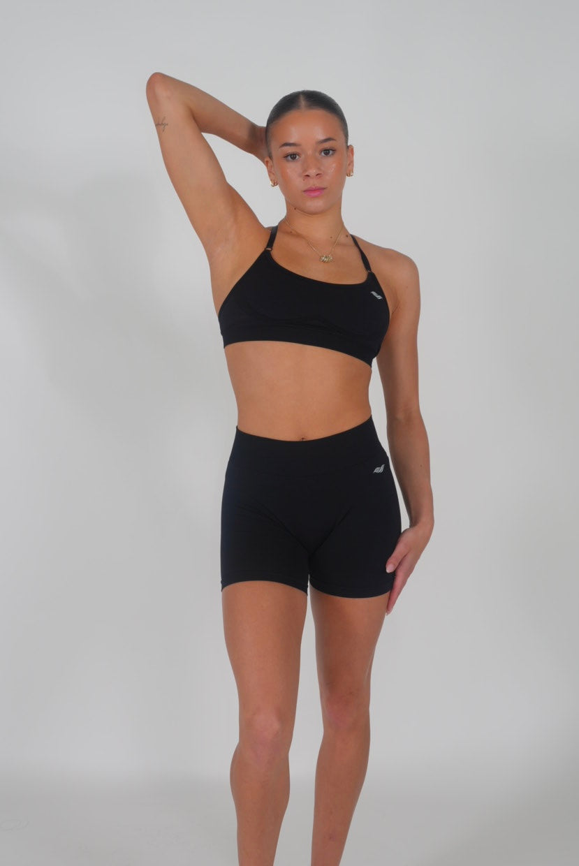 Aire sculpt shorts - caviar