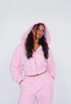 Off-Duty Cropped Hoodie