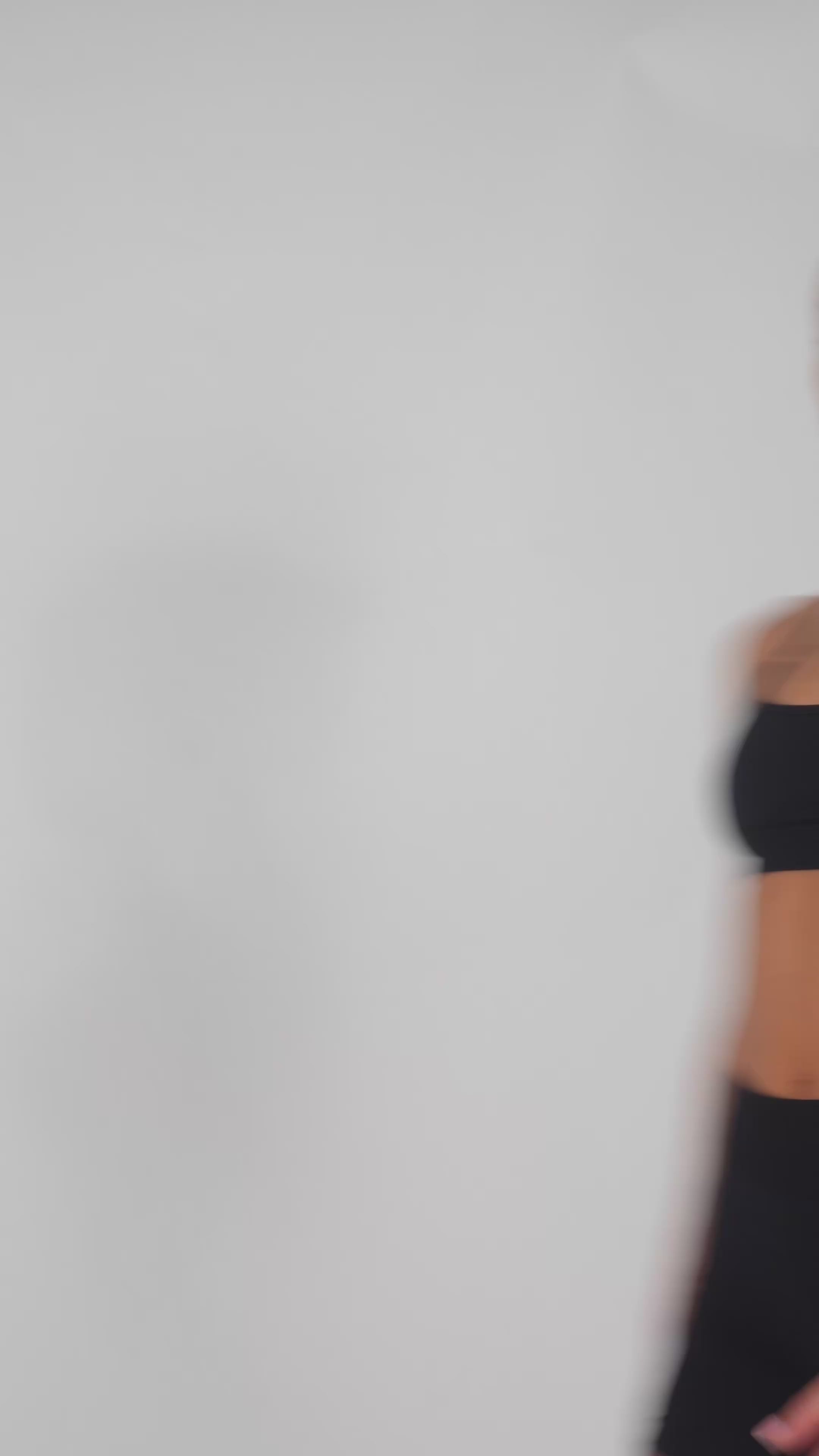 Aire sculpt sports bra - caviar